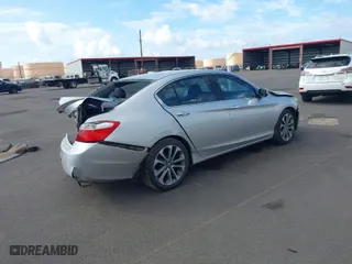 2015 Honda Accord Sedan Sport with VIN 1HGCR2F53FA060487, listed as a IAAI auction lot 41350122 with 153,940 mi miles. Bid and sale history available at carsss.com. Image 4.