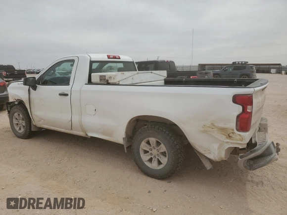 2021 Chevrolet Silverado 1500 Work Truck with VIN 3GCNWAEF5MG218282, listed as a Copart auction lot 48857315 with 79,642 mi miles and Salvage Title. Bid and sale history available at carsss.com. Image 2.