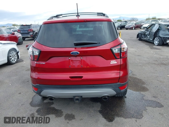 2018 Ford Escape SEL with VIN 1FMCU0HD6JUA98109, listed as a IAAI auction lot 41734123 with 39,207 mi miles and . Bid and sale history available at carsss.com. Image 17.