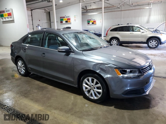 2013 Volkswagen Jetta Sedan SE w/Convenience/Sunroof with VIN 3VWBP7AJ8DM381407, listed as a Copart auction lot 49499485 with 149,604 mi miles and Salvage Title. Bid and sale history available at carsss.com. Image 4.