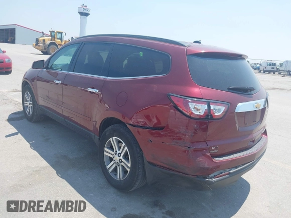 2015 Chevrolet Traverse LT z VIN 1GNKVHKD2FJ241884, wystawiony jako IAAI lot #42452598 z przebiegiem 194 214 mil mil oraz . Historia ofert i sprzedaży dostępna na DreamBid. Obrazek 6.