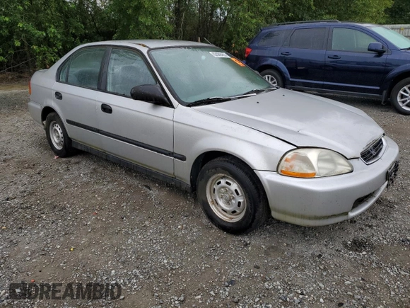 1996 Honda Civic DX z VIN 2HGEJ6521TH548106, wystawiony jako Copart lot #62088455 z przebiegiem 195 790 mil mil oraz Czysty tytuł • Clean title. Historia ofert i sprzedaży dostępna na DreamBid. Obrazek 4.