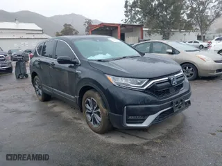 2022 Honda CR-V Hybrid EX-L with VIN 5J6RT6H84NL052274, listed as a IAAI auction lot 41218787 with 43,078 mi miles. Bid and sale history available at carsss.com. Image 1.