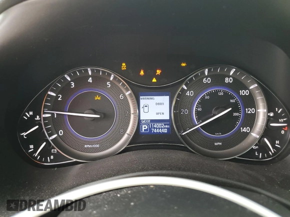 2018 Infiniti QX80 with VIN JN8AZ2NE9J9191221, listed as a Copart auction lot 52523615 with 114,002 mi miles and Salvage Title. Bid and sale history available at carsss.com. Image 9.