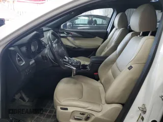 2017 Mazda CX-9 Grand Touring z VIN JM3TCBDY6H0142436, wystawiony jako Copart lot #59614265 z przebiegiem 76 833 mil mil oraz Czysty tytuł • Clean title. Historia ofert i sprzedaży dostępna na DreamBid. Obrazek 7.