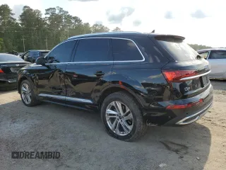 2021 Audi Q7 Premium Plus with VIN WA1LJAF73MD018781, listed as a Copart auction lot 54313365 with 113,209 mi miles and Salvage title. Bid and sale history available at DreamBid. Image 2.