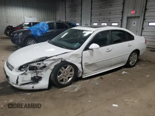 2014 Chevrolet Impala LT z VIN 2G1WB5E38E1176934, wystawiony jako Copart lot #61331105 z przebiegiem 191 931 mil mil oraz Nie do naprawy • Non repairable. Historia ofert i sprzedaży dostępna na DreamBid. Obrazek 1.