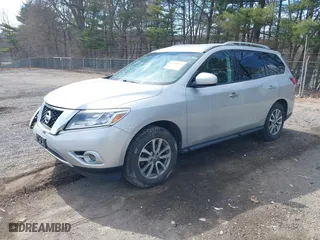 2015 Nissan Pathfinder Platinum with VIN 5N1AR2MN4FC609817, listed as a IAAI auction lot 41800856 with 170041 miles. Bid and sale history available at carsss.com. Image 18.