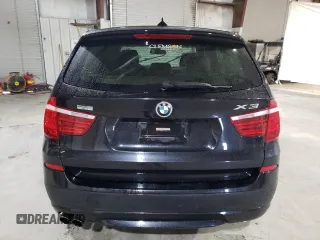2011 BMW X3 35i with VIN 5UXWX7C57BLL15125, listed as a Copart auction lot 48392785 with 152,463 mi miles and Salvage Title. Bid and sale history available at DreamBid. Image 6.