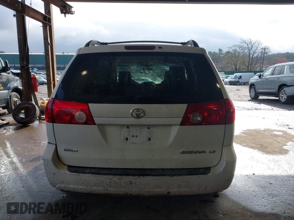 2006 Toyota Sienna CE with VIN 5TDZA23C66S535992, listed as a IAAI auction lot 41985245 with 300,182 mi miles and . Bid and sale history available at DreamBid. Image 17.