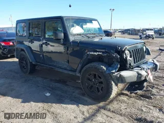 2018 Jeep Wrangler JK Unlimited Sport S with VIN 1C4BJWDG3JL859373, listed as a IAAI auction lot 41599576 with 95,503 mi miles. Bid and sale history available at carsss.com. Image 1.