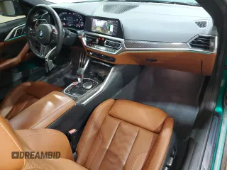 2021 BMW M4 Competition with VIN WBS33AZ06MCH17175, listed as a Copart auction lot 70617284 with 24,730 mi miles and Salvage Title. Bid and sale history available at carsss.com. Image 8.