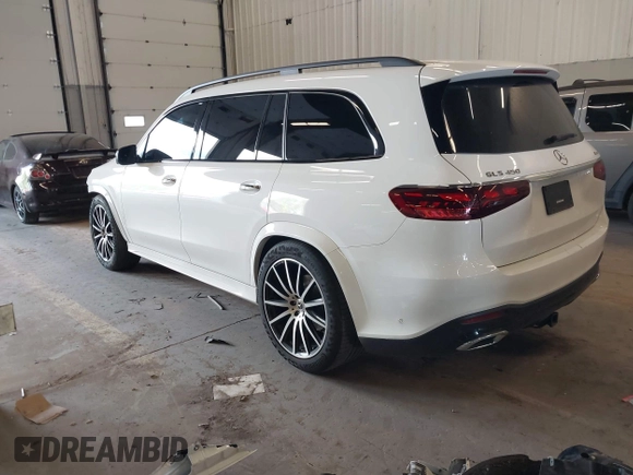 2024 Mercedes-Benz GLS 450 с VIN 4JGFF5KE7RB117053, выставлен на аукционе IAAI как лот 42062685 с пробегом 14 558 миль миль и . История ставок и продаж доступна на DreamBid. Изображение 3.