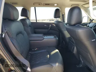 2024 Nissan Armada Platinum with VIN JN8AY2DB2R9853100, listed as a Copart auction lot 87037714 with 15,702 mi miles and Salvage Title. Bid and sale history available at carsss.com. Image 11.