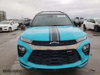 2021 Chevrolet TrailBlazer RS with VIN KL79MTSL5MB082786, listed as a Copart auction lot 43318565 with 0 mi miles and Salvage Title. Bid and sale history available at carsss.com. Image 5.