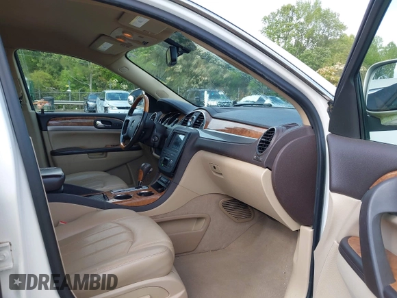2012 Buick Enclave Leather with VIN 5GAKRCED0CJ327588, listed as a IAAI auction lot 42033144 with 112,004 mi miles and . Bid and sale history available at carsss.com. Image 5.