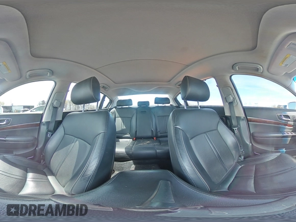 2015 Kia K900 Luxury with VIN KNALW4D4XF6021585, listed as a Copart auction lot 51303275 with 57,123 mi miles and Salvage title. Bid and sale history available at DreamBid. Image 12.