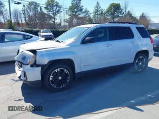 2017 GMC Terrain SLE z VIN 2GKALNEK2H6199496, wystawiony jako IAAI lot #41632391 z przebiegiem 123 326 mil mil oraz . Historia ofert i sprzedaży dostępna na DreamBid. Obrazek 2.