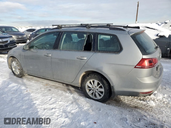 2015 Volkswagen Golf SportWagen S with VIN 3VWA17AU1FM505365, listed as a Copart auction lot 81634734 with 173,166 mi miles and Salvage Title. Bid and sale history available at carsss.com. Image 2.