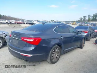 2015 Kia Cadenza Premium with VIN KNALN4D79F5195179, listed as a IAAI auction lot 41497523 with 258,695 mi miles. Bid and sale history available at carsss.com. Image 13.
