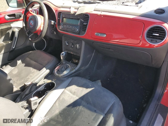 2012 Volkswagen Beetle 2.5L w/Sun PZEV with VIN 3VWJP7AT7CM619324, listed as a Copart auction lot 76794084 with 0 mi miles and Salvage Title. Bid and sale history available at carsss.com. Image 8.