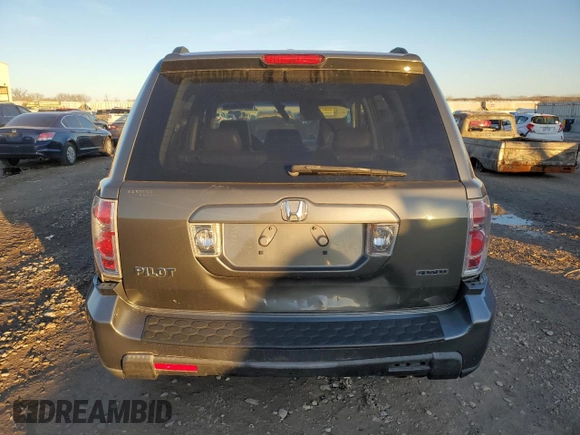 2008 Honda Pilot SE z VIN 5FNYF18378B018014, wystawiony jako Copart lot #84270684 z przebiegiem 265 006 mil mil oraz Czysty tytuł • Clean title. Historia ofert i sprzedaży dostępna na DreamBid. Obrazek 6.