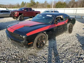 2015 Dodge Challenger R/T with VIN 2C3CDZAT0FH706750, listed as a Copart auction lot 87513315 with 122,881 mi miles and Salvage Title. Bid and sale history available at carsss.com. Image 1.