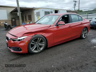 2017 BMW 3 Series 330i xDrive z VIN WBA8D9C53HK894205, wystawiony jako Copart lot #58385675 z przebiegiem 99 420 mil mil oraz Szkoda całkowita • Salvage title. Historia ofert i sprzedaży dostępna na DreamBid. Obrazek 1.