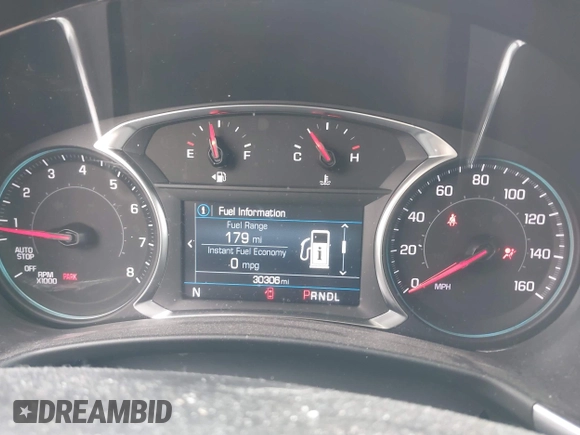 2023 Chevrolet Equinox LT with VIN 3GNAXUEG9PL268580, listed as a IAAI auction lot 42062217 with 30,306 mi miles and . Bid and sale history available at DreamBid. Image 7.