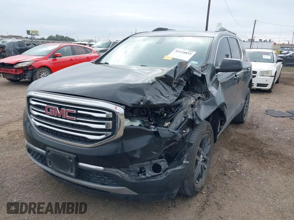 2019 GMC Acadia SLT with VIN 1GKKNMLS1KZ195138, listed as a IAAI auction lot 41144855 with 92,036 mi miles. Bid and sale history available at carsss.com. Image 17.