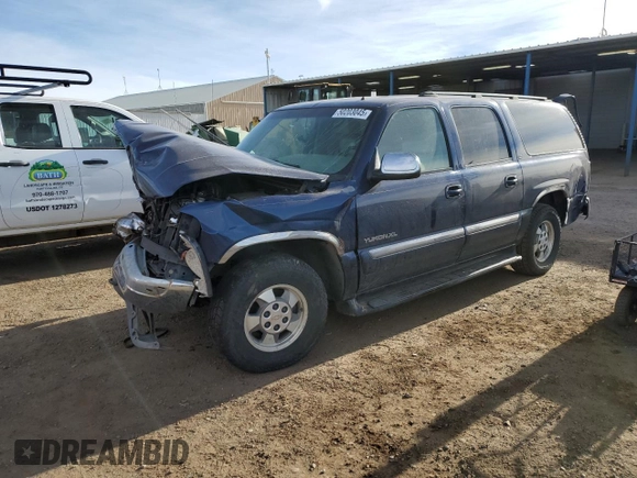 2002 GMC Yukon XL SLT z VIN 1GKFK16ZX2J232476, wystawiony jako Copart lot #50203045 z przebiegiem 285 792 mil mil oraz Szkody całkowita. Historia ofert i sprzedaży dostępna na DreamBid. Obrazek 1.