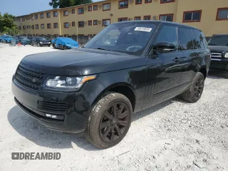 2017 Land Rover Range Rover z VIN SALGS2FE7HA325248, wystawiony jako Copart lot #58019605 z przebiegiem 53 377 mil mil oraz Szkoda całkowita • Salvage title. Historia ofert i sprzedaży dostępna na DreamBid. Obrazek 1.