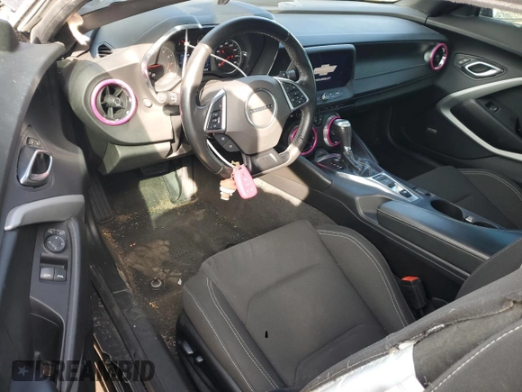 2019 Chevrolet Camaro 1LT with VIN 1G1FB1RSXK0157500, listed as a Copart auction lot 45799895 with 41,827 mi miles and Salvage Title. Bid and sale history available at carsss.com. Image 8.