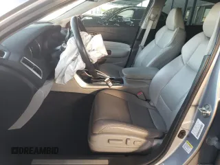 2015 Acura TLX Technology with VIN 19UUB3F59FA009123, listed as a Copart auction lot 58954645 with 61,609 mi miles and Salvage title. Bid and sale history available at DreamBid. Image 7.