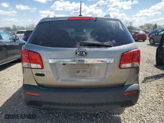 2013 Kia Sorento LX with VIN 5XYKT3A61DG365274, listed as a Copart auction lot 53269335 with 254,383 mi miles and Salvage Title. Bid and sale history available at carsss.com. Image 6.