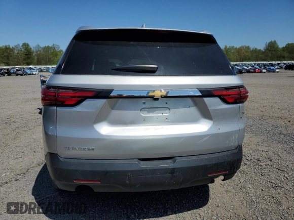 2022 Chevrolet Traverse LS with VIN 1GNERFKW0NJ120518, listed as a Copart auction lot 54792685 with 68,776 mi miles and Clean Title. Bid and sale history available at carsss.com. Image 6.