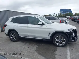 2024 BMW X3 sDrive30i with VIN 5UX43DP00R9W45986, listed as a IAAI auction lot 42202682 with 5,054 mi miles and . Bid and sale history available at DreamBid. Image 13.