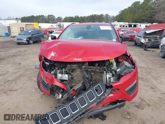 2019 Jeep Compass Sport с VIN 3C4NJCAB6KT726438, выставлен на аукционе IAAI как лот 41459110 с пробегом 125 000 миль миль и . История ставок и продаж доступна на DreamBid. Изображение 12.