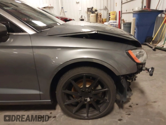 2016 Audi A3 2.0T Premium Plus with VIN WAU38LFF9G1117466, listed as a IAAI auction lot 40953853 with 73,030 mi miles. Bid and sale history available at carsss.com. Image 19.