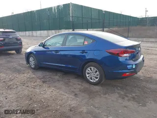 2020 Hyundai Elantra SE with VIN 5NPD74LF4LH516468, listed as a IAAI auction lot 41863699 with 20,693 mi miles. Bid and sale history available at carsss.com. Image 14.