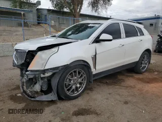 2016 Cadillac SRX Premium Collection with VIN 3GYFNDE37GS504225, listed as a Copart auction lot 57668295 with 90,186 mi miles and Salvage title. Bid and sale history available at DreamBid. Image 1.
