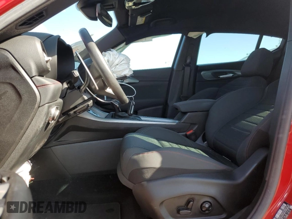 2024 Dodge Hornet R/T with VIN ZACPDFCW6R3A19821, listed as a Copart auction lot 53829735 with 8,471 mi miles and Salvage title. Bid and sale history available at DreamBid. Image 7.