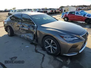 2021 Lexus LS with VIN JTHD51FF9M5013406, listed as a Copart auction lot 84926124 with 31,209 mi miles and Salvage Title. Bid and sale history available at carsss.com. Image 4.