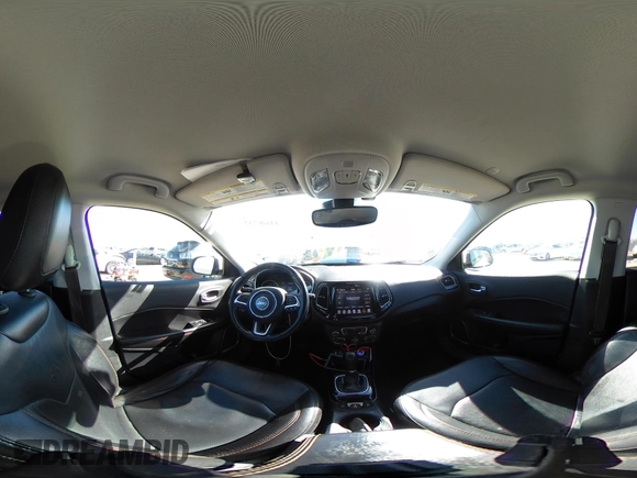 2021 Jeep Compass Limited with VIN 3C4NJCCBXMT573563, listed as a IAAI auction lot 41687325 with 75,768 mi miles and . Bid and sale history available at DreamBid. Image 18.