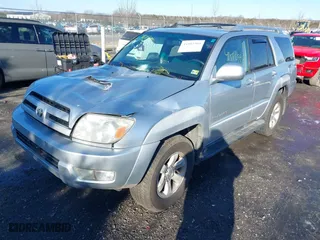 2004 Toyota 4Runner SR5 with VIN JTEBU14R648023149, listed as a IAAI auction lot 41582994 with 246,074 mi miles. Bid and sale history available at carsss.com. Image 2.
