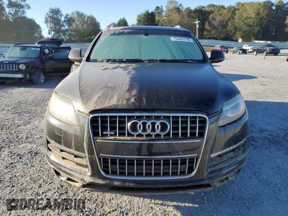 2013 Audi Q7 3.0L TDI Prestige with VIN WA1VMAFE1DD000505, listed as a Copart auction lot 75465774 with 134,040 mi miles and Salvage Title. Bid and sale history available at carsss.com. Image 5.
