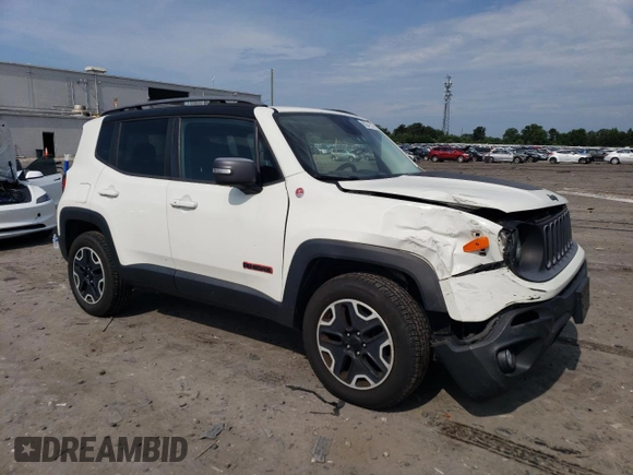 2015 Jeep Renegade Trailhawk с VIN ZACCJBCT4FPC47391, выставлен на аукционе Copart как лот 65541215 с пробегом 167 866 миль миль и Списание • Salvage title. История ставок и продаж доступна на DreamBid. Изображение 4.