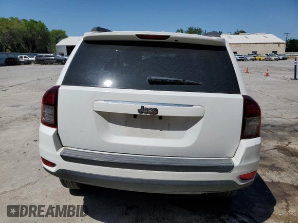 2014 Jeep Compass Sport with VIN 1C4NJCBA5ED671061, listed as a Copart auction lot 51953315 with 81,530 mi miles and Salvage Title. Bid and sale history available at DreamBid. Image 6.