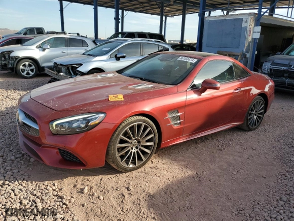 2019 Mercedes-Benz SL with VIN WDDJK6GA4KF058327, listed as a Copart auction lot 86193474 with NaN miles and Salvage Title. Bid and sale history available at carsss.com. Image 1.