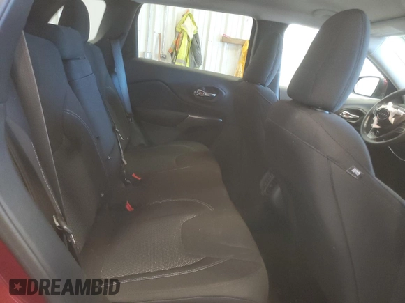2019 Jeep Cherokee Latitude with VIN 1C4PJMCX0KD156840, listed as a Copart auction lot 56309475 with 25,320 mi miles and Salvage title. Bid and sale history available at DreamBid. Image 11.